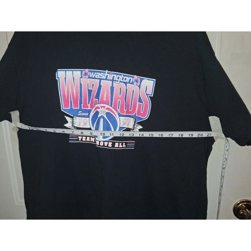 Washington Wizards Team Above All T Shirt Mens XL Black Caesars Sportsbook...
